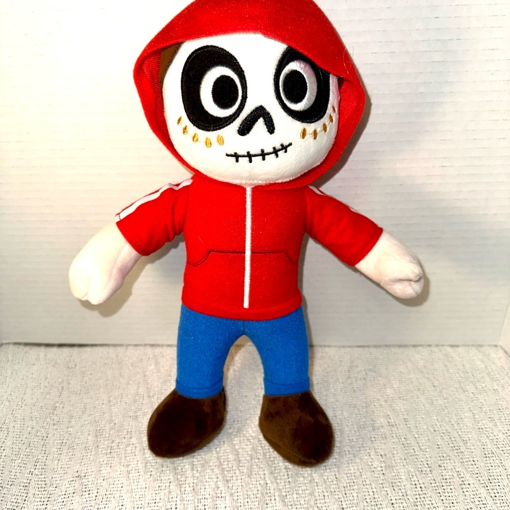 Disney Pixar 1995 Coco Miguel  plush Day of the Dead 13” plush skeleton ch